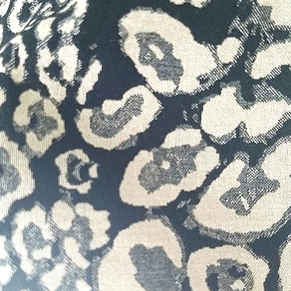 Slimsation Pants NWT 20W Reversible Leopard Print Black Tan Straight Leg Ctrl Tp - Picture 9 of 10